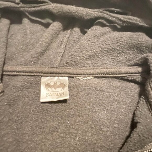 Batman DC Comics Zip Up Hoodie with Mask Boys Missing Size Tag - Picture 4 of 16